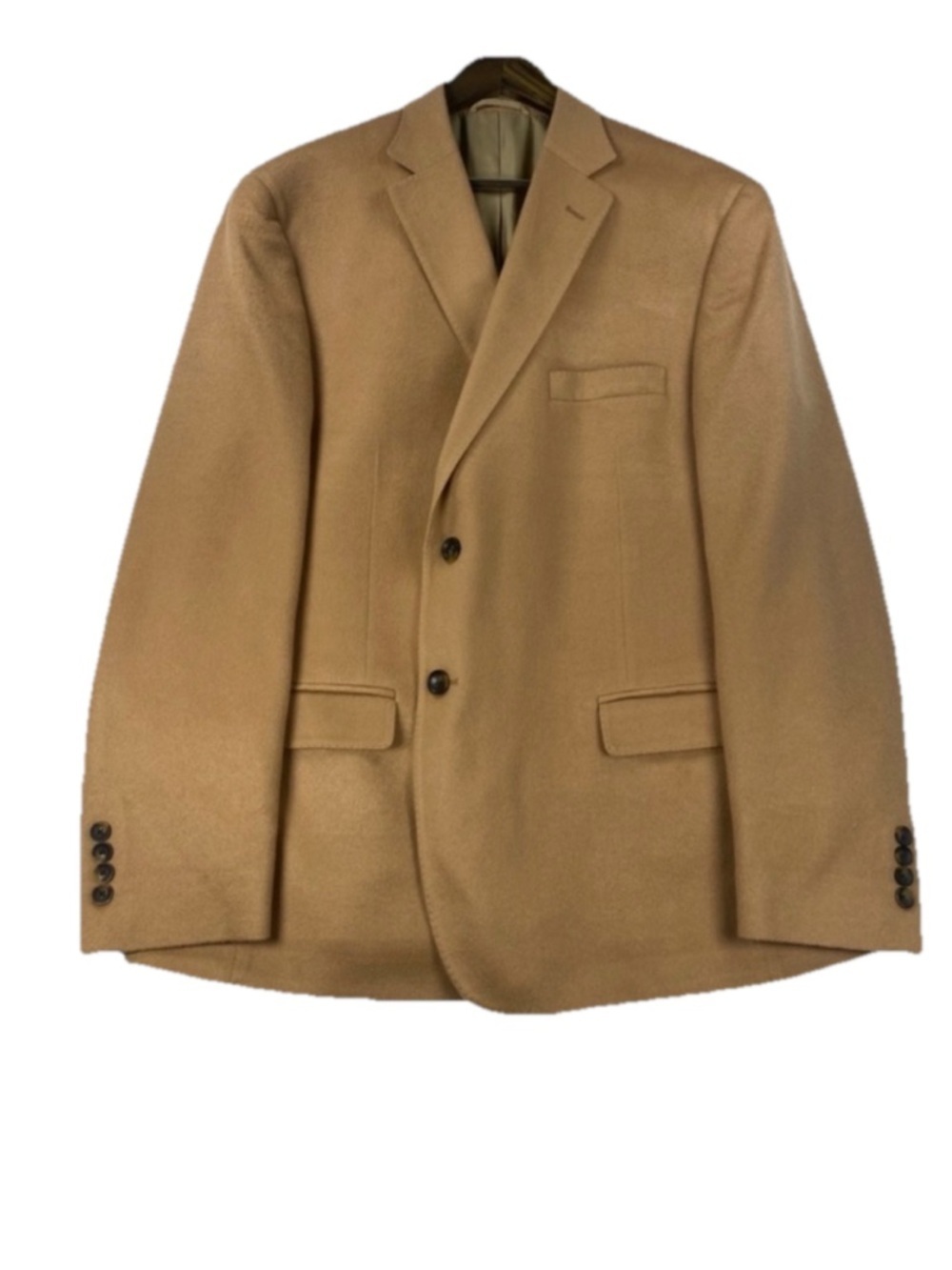 The Men’s Store Bloomingdale’s Tan Cashmere Blazer 48 Regular